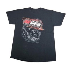 AR BODIES T-Shirt Size Large L Black Red Print Aluminum Racing Products Logo