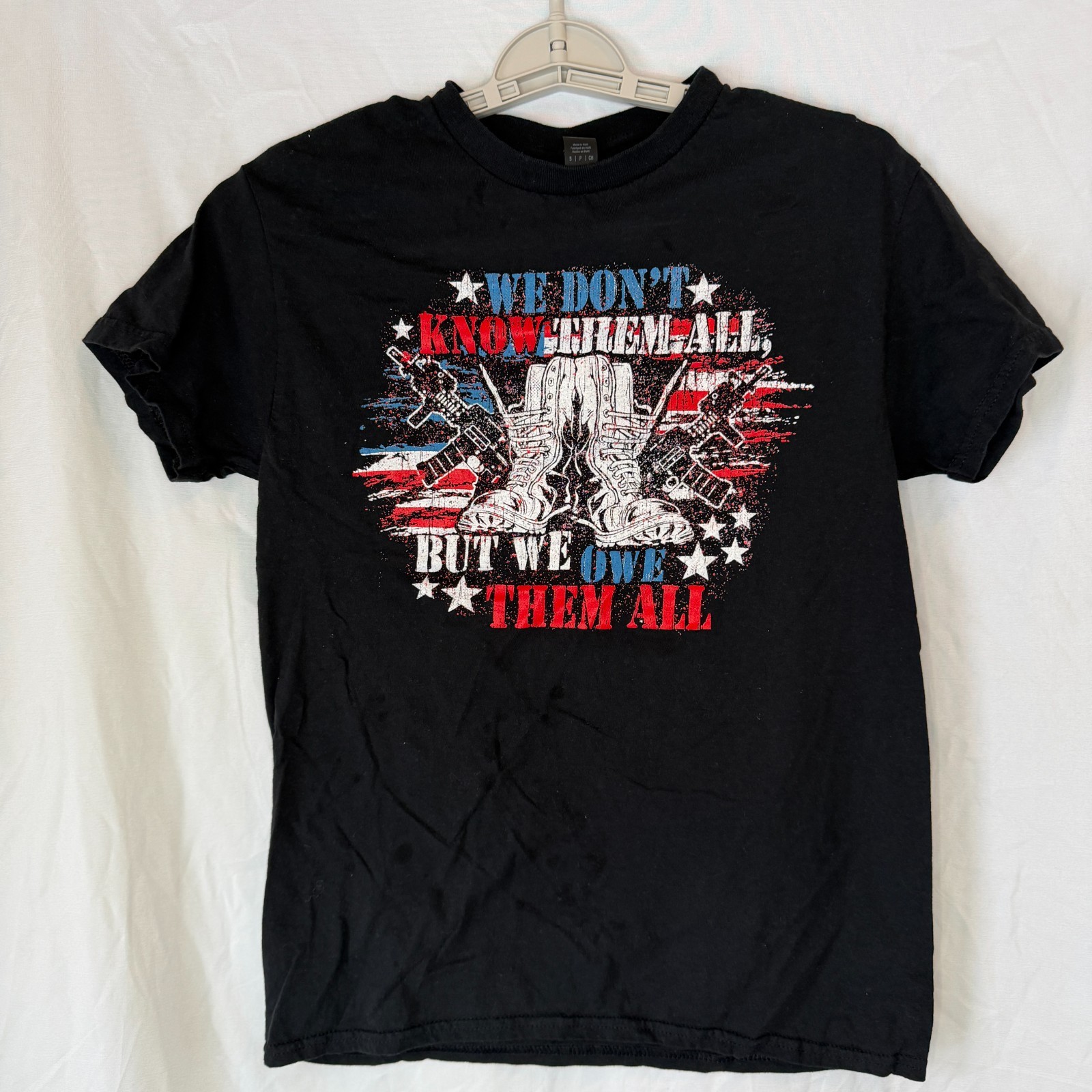 We Dont Know Them All But We Owe Them All Memorial Day Mens S Small T-Shirt