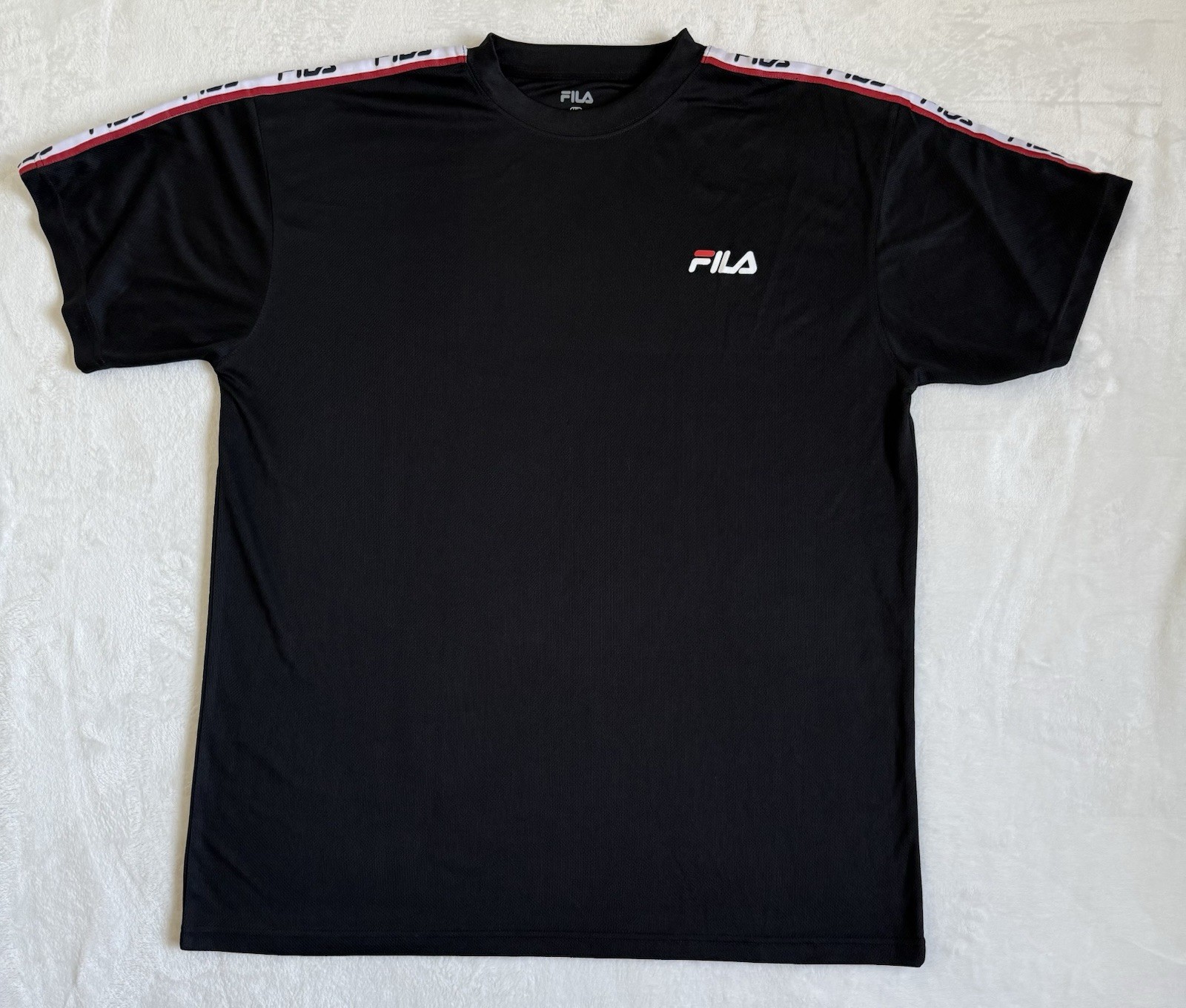 Fila T-shirt With Logo Tape Detailing On The Shoulders 1XL NWT gallery