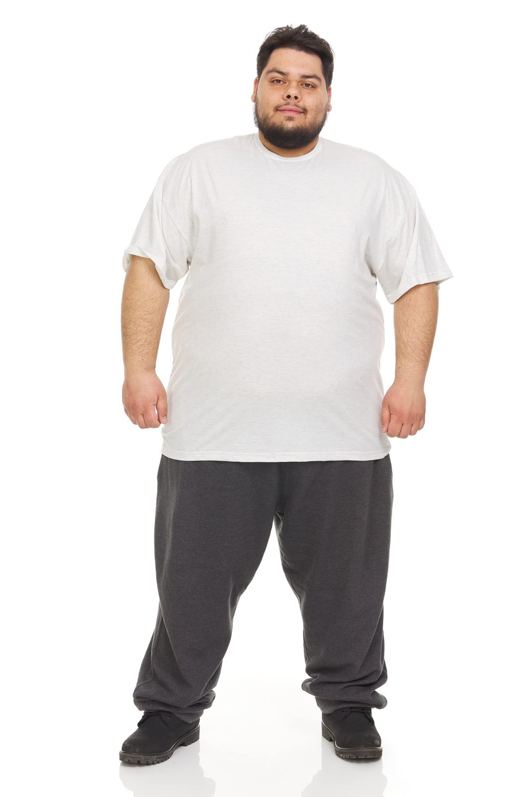 BILLIONHATS 4 Pack T-Shirts - Size 7X - Plus Size Men's Solid Colors Cotton gallery