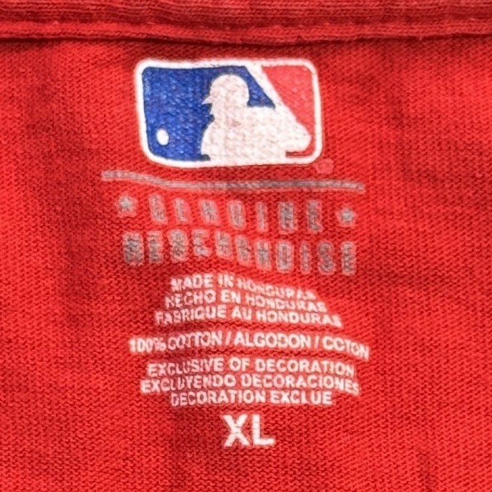 Boston Red Sox Genuine Merchandise T Shirt Mens XL Red MLB Baseball Fan Tee gallery