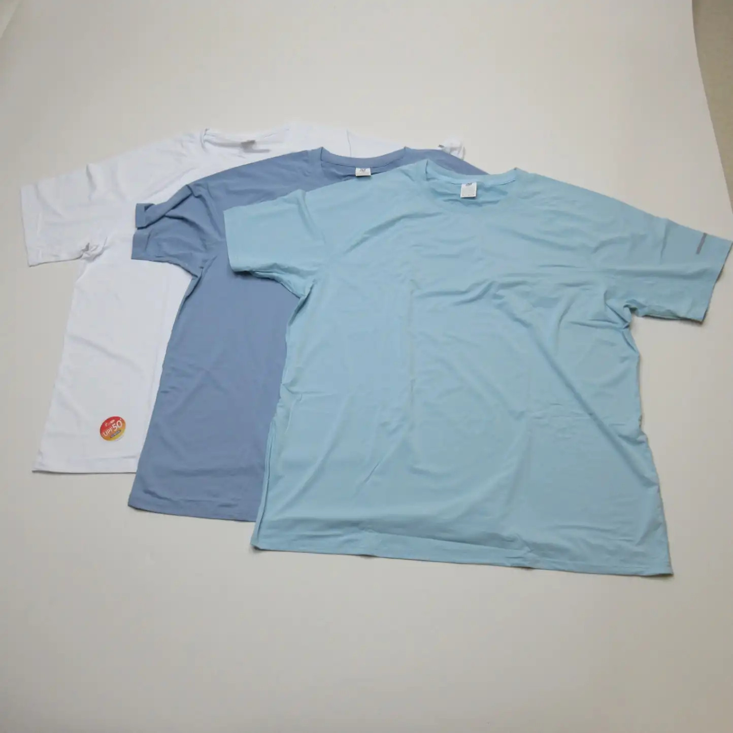 Boyzn Unisex XXL Athl Performance UPF 50+ UV Block Quick Dry SS Tees 3 Pack