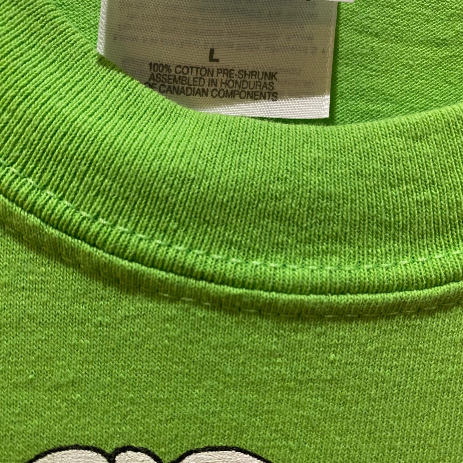 Gildan's Men's Short Sleeve T-Shirt. Large. Lime Green. Cotton. gallery