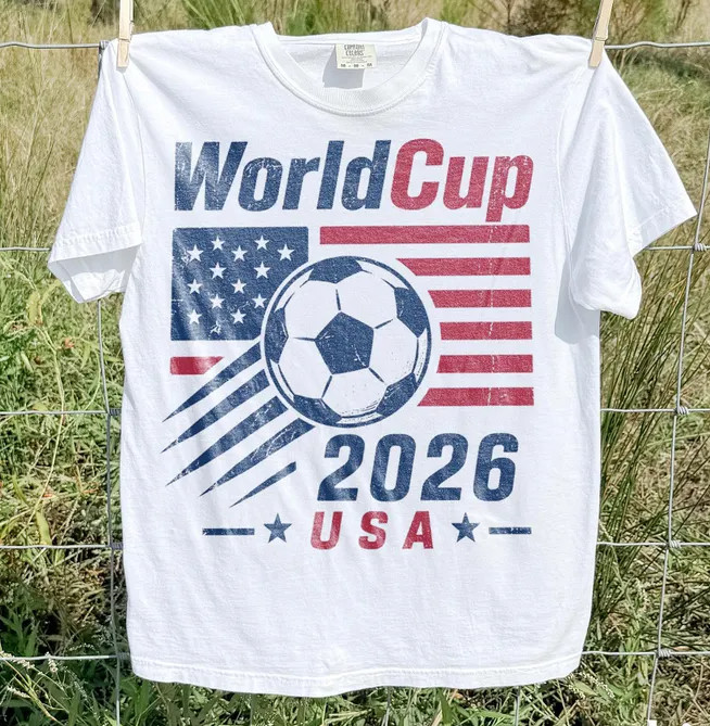 USA World Cup 2026 Soccer Shirt, Patriotic American Flag Football Shirt VK13425 gallery