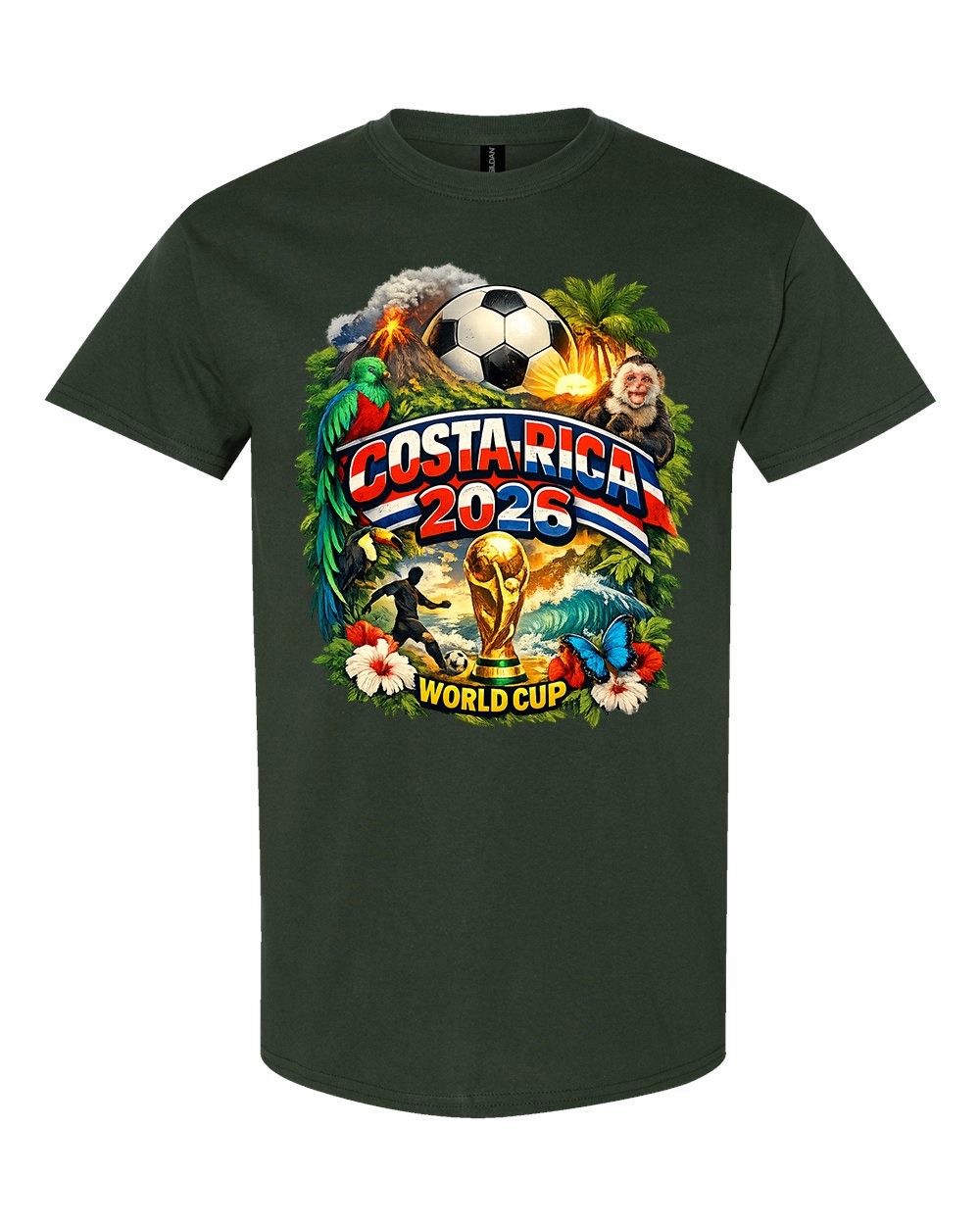 Costa Rica Soccer 2026 World Cup Style Unisex T-Shirt German Fan Shirt Football gallery