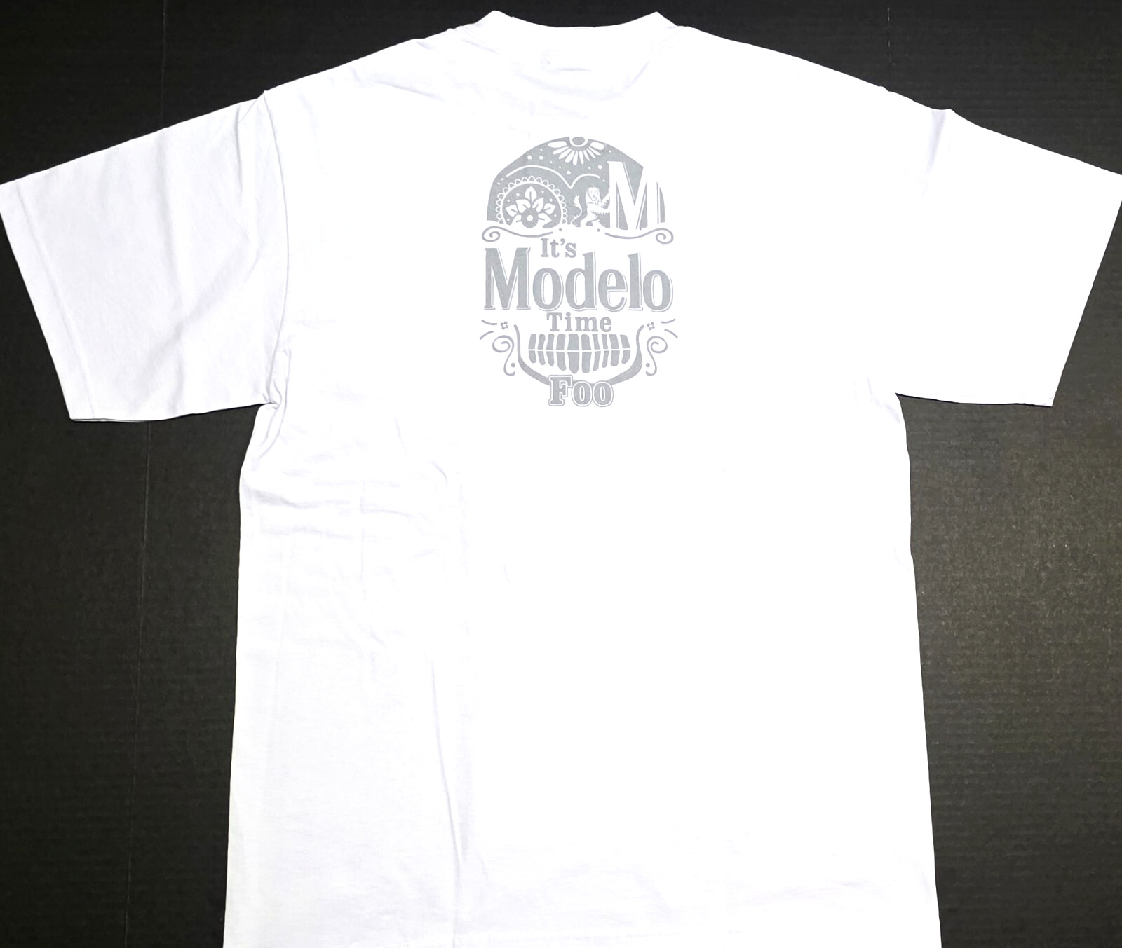 IT'S MODELO TIME FOO T-shirt Mexico Cerveza Mexican Beer Men's Tee White New gallery