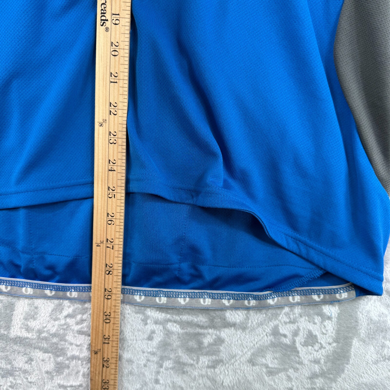 Pearl Izumi Cycling Shirt Select Men's 2XL Blue Short Sleeve Zip gallery