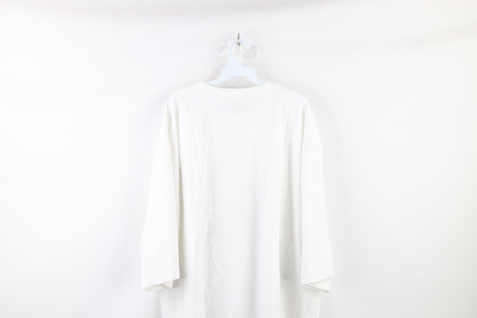 NOS Vtg 90s Marithe Francois Girbaud Mens 3XL Baggy Spell Out Glitter T-Shirt gallery