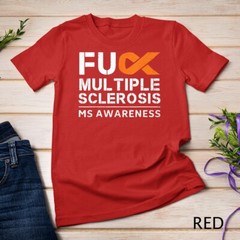 Multiple Sclerosis MS Awareness Support Ribbon Unisex T-shirt