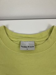 Teddy Fresh Yellow Bear Need A Hug T Shirt Mens Size L Large STAINS READ USED
