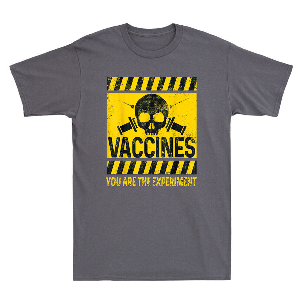You Are The Experiment My Body My Choice Funny Vaccine Joke Vintage Men T-shirt