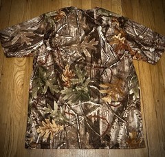 Weis Markets Distribution Real Tree Camo Sport Performance T-Shirt Size Large