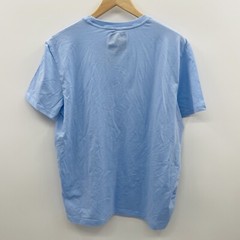 Nautica Mens Large Classic-Fit Solid Crew Neck Pocket T-Shirt in Blue FLAW 1333