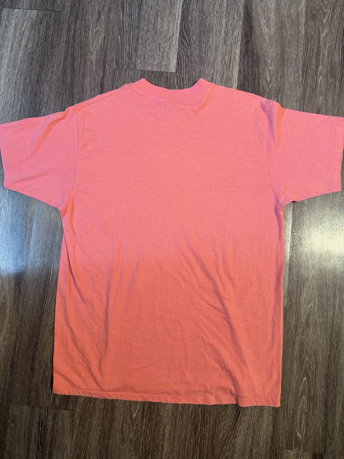 Hanes Fifty-Fifty Mens XL Pink Kauai Sailboat Graphic Crew Neck Short Sleeve Tee gallery