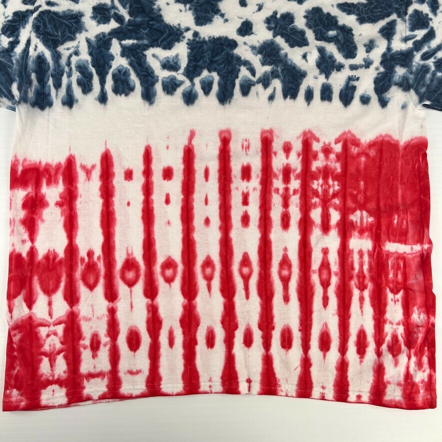 Colortone Shirt Men Extra Large Tie Dye Cotton Patriotic USA Work Party Core Nw gallery