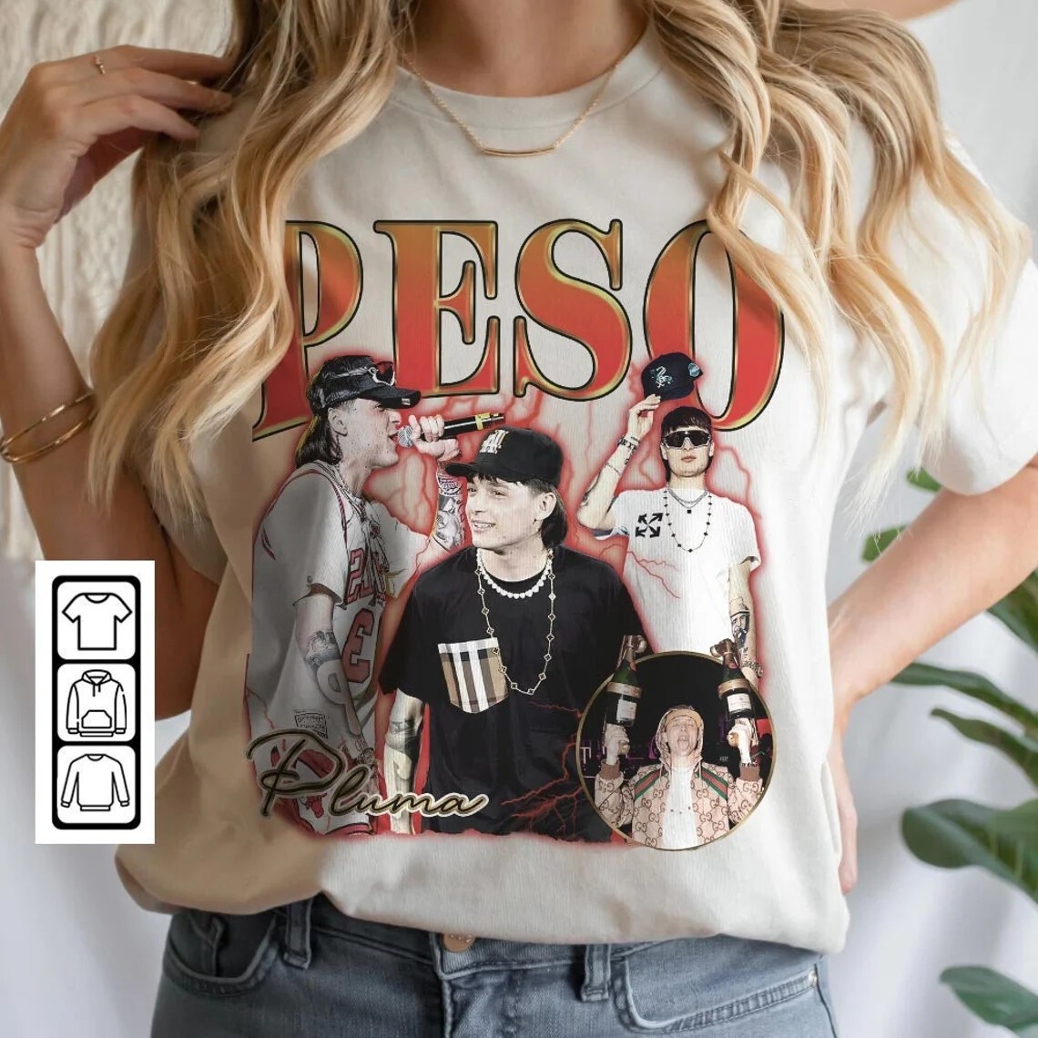 Popular Peso Pluma Gift Funny All Size Tee C22.216