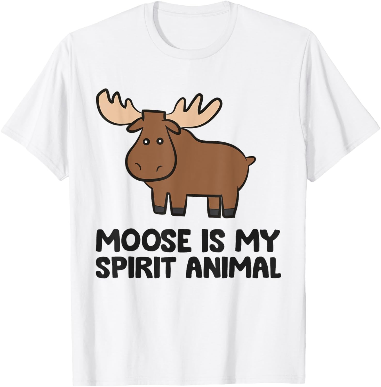 Moose Is My Spirit Animal Love Moose T-Shirt gallery