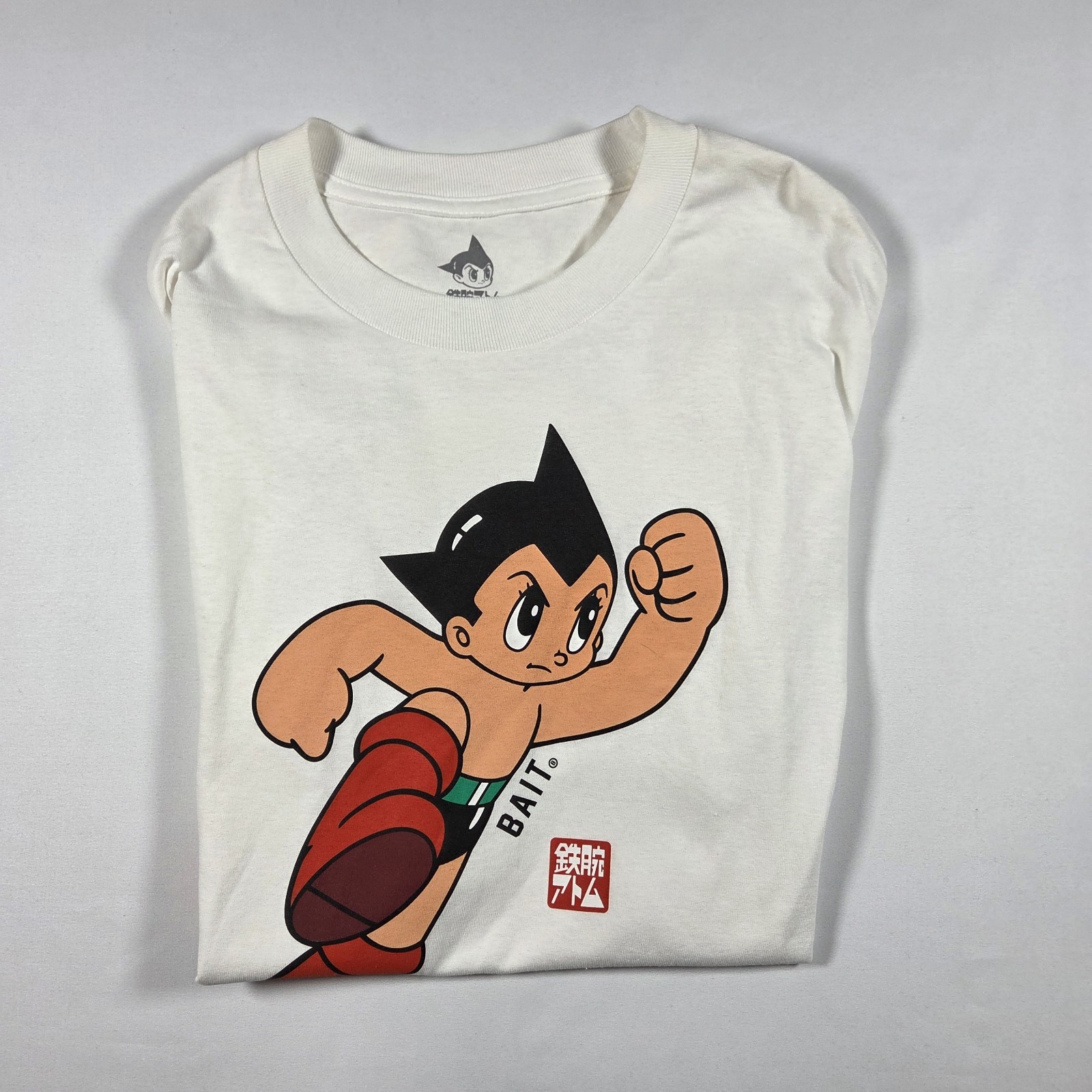 BAIT x Astro Boy T-Shirt Men's Large White Tezuka Productions Graphic Anime Tee gallery