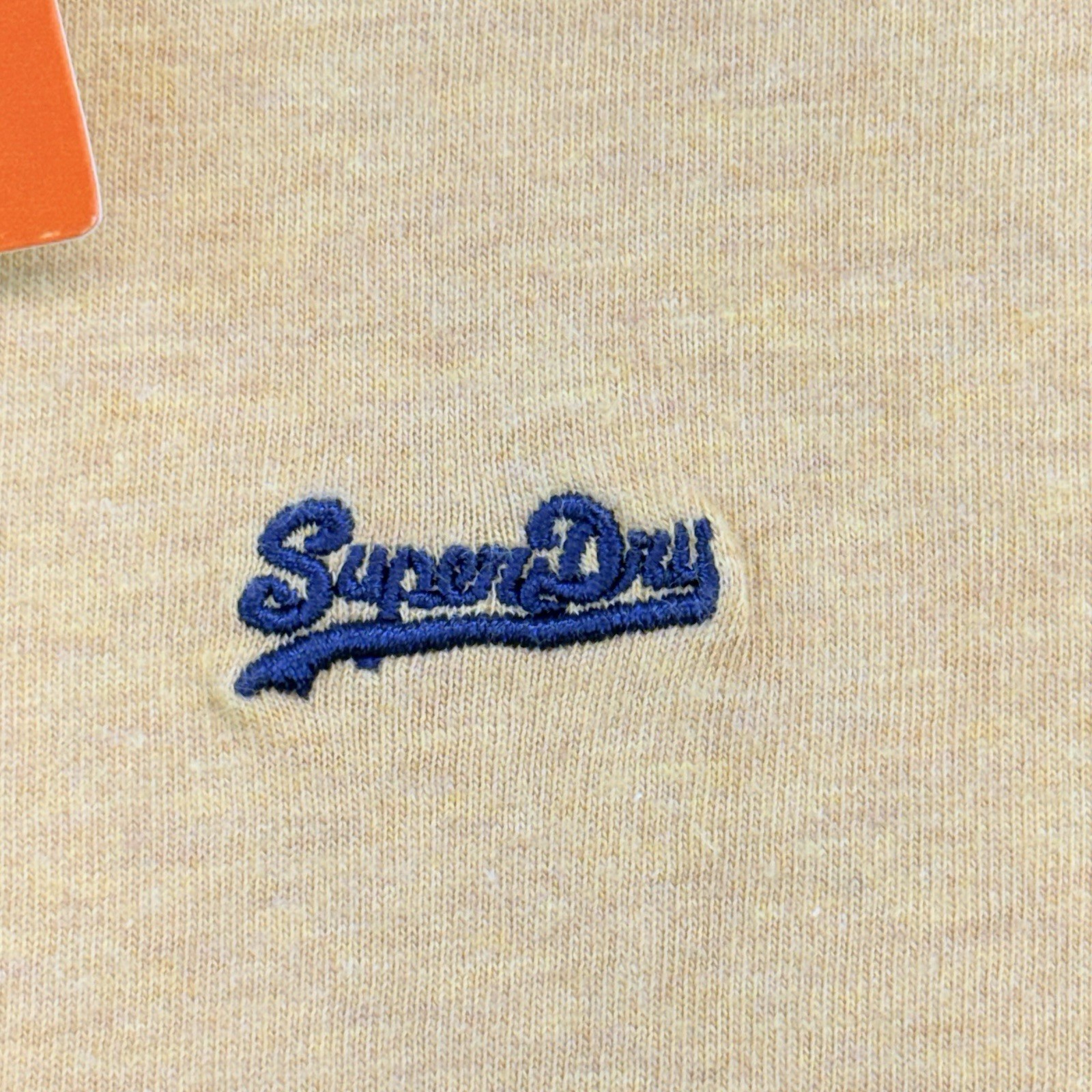 SUPERDRY Men's Sz S Gold/Navy Short Sleeve Vintage Baseball Tee NWT gallery