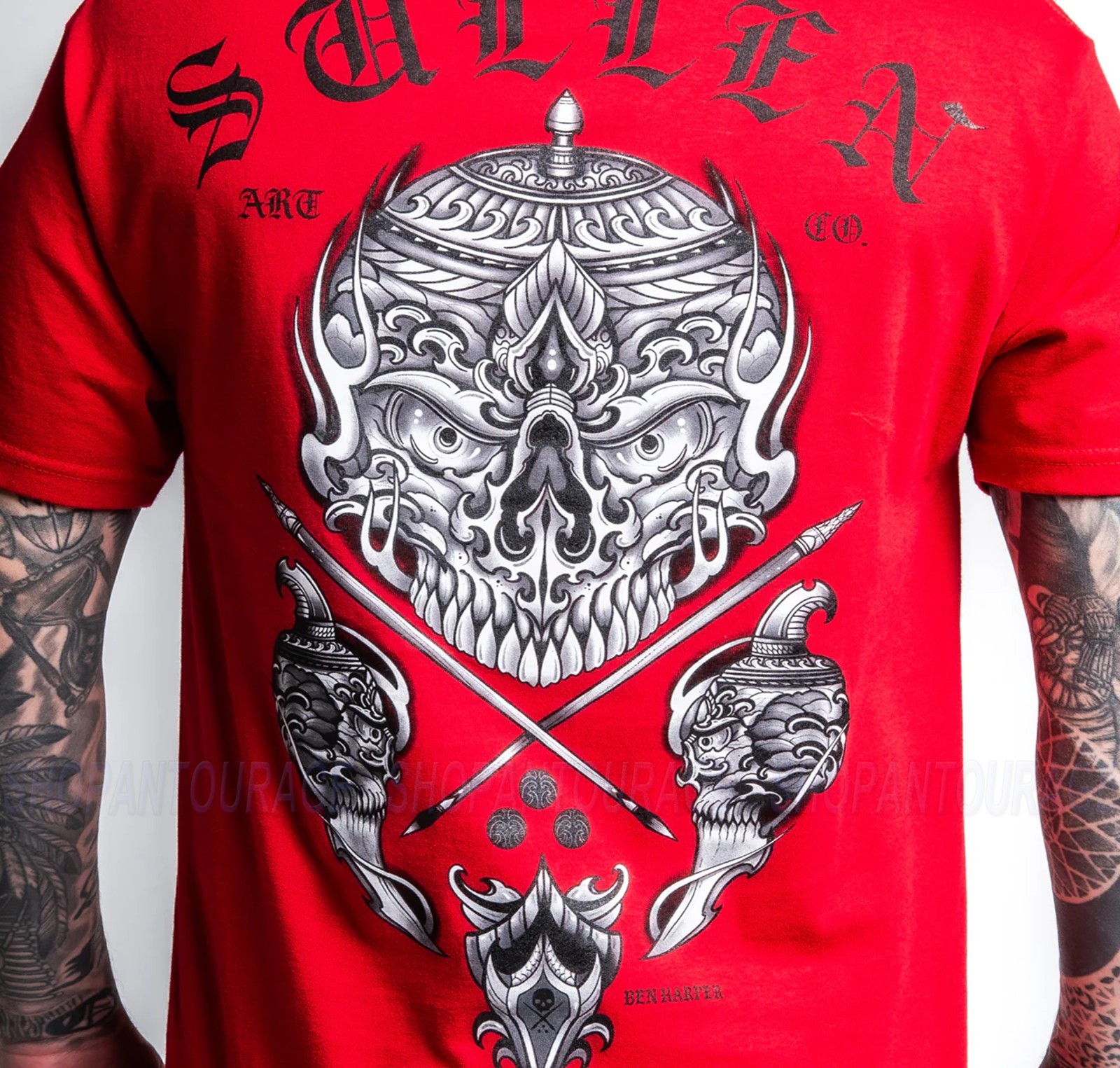 Sullen Art Collective Harper Badge Standard SCM7808 Short Sleeve Men`s T-shirt gallery