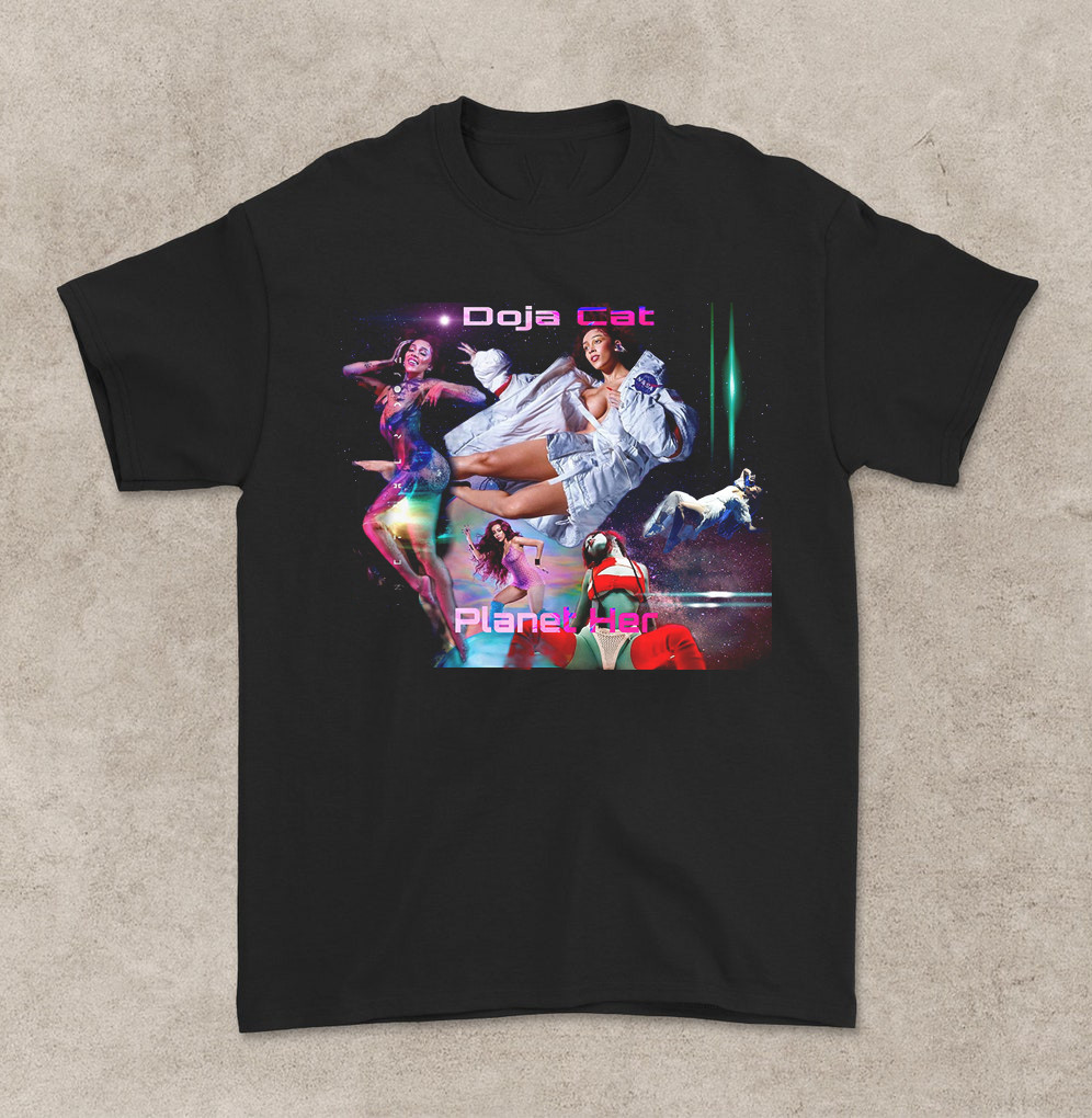 Doja Cat Planet Her T-Shirt Unisex Tee For Men Women All Size S-234XL