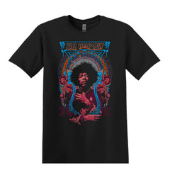 Jimi Hendrix Are You Experienced Classic Rock Band T-Shirt Black S-3XL