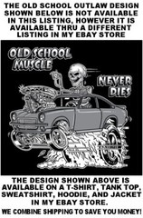 FAMOUS VINTAGE BIG JOHN MAZMANIAN WILLYS GASSER DRAG RACE SKULL CAR T-SHIRT AB6