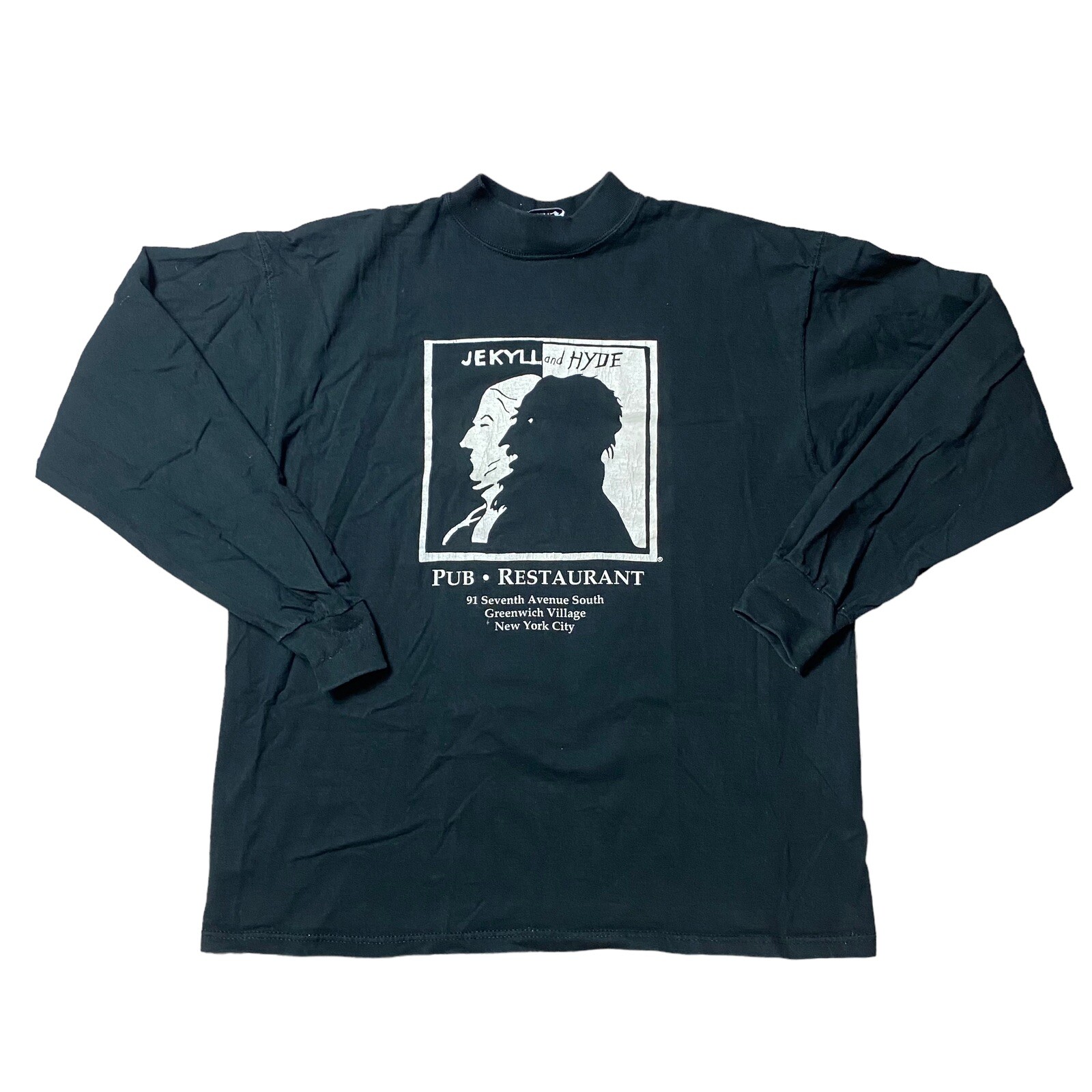 Vintage Jekyll And Hyde Pub Long Sleeve T Shirt One Size ( Fits Like XL )