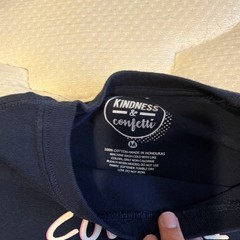 Kindness & Confetti Men’s M Friends Christmas Graphic Tee