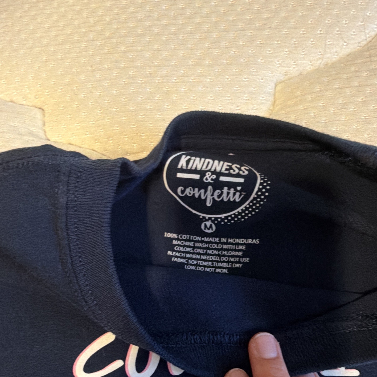 Kindness & Confetti Men's M Friends Christmas Graphic Tee gallery