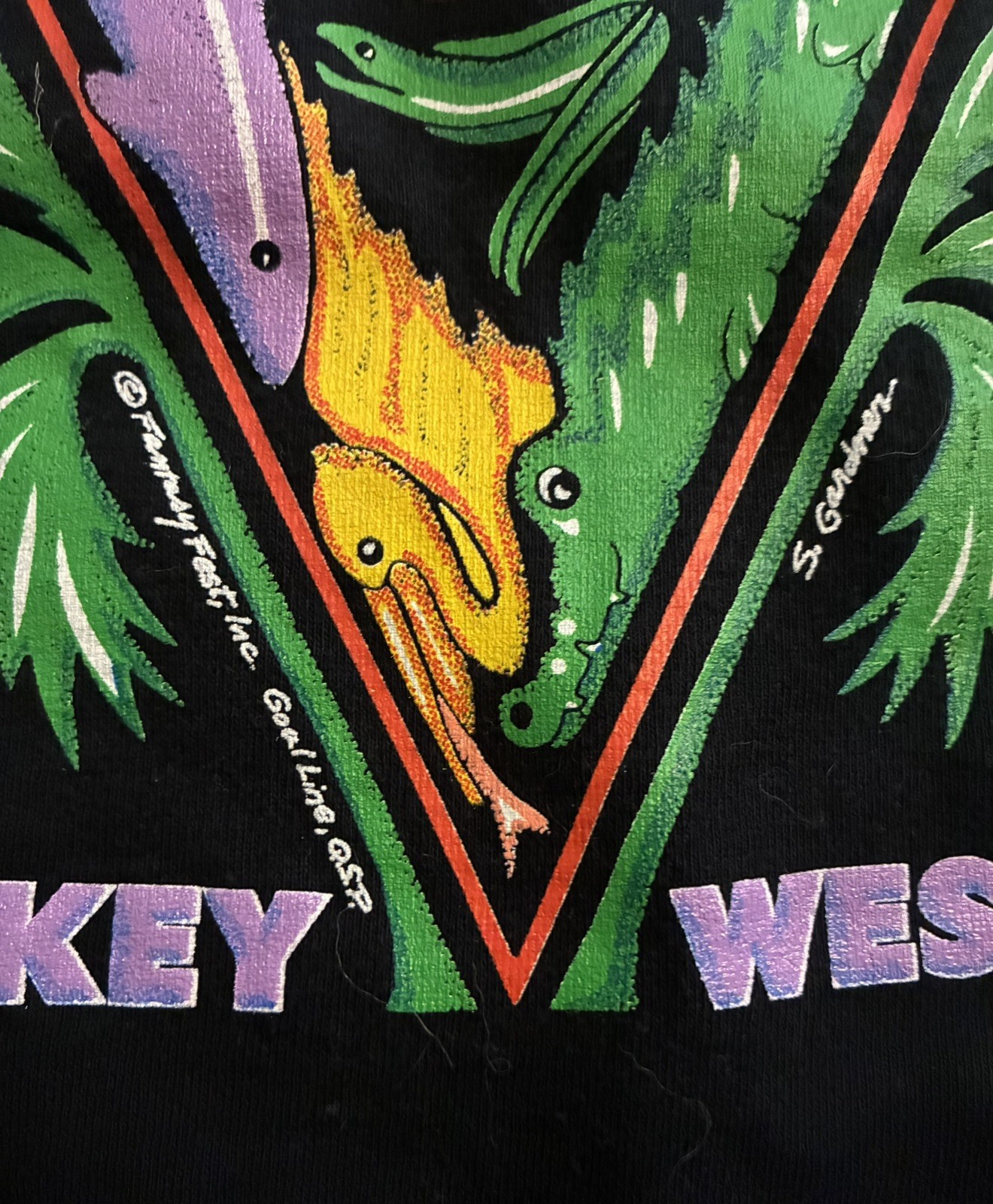 Fantasy Fest 92 - Vintage Graphic T-Shirt (Large; Key West Florida) gallery
