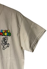 Super Mario Seven Times Six Tshirt Men’s Sz M Tan Short Sleeve sketch graphic