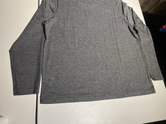 Lululemon Shirt Men’s XXL 5 Year Basic Tee Gray Long Sleeve Cotton Lyocell