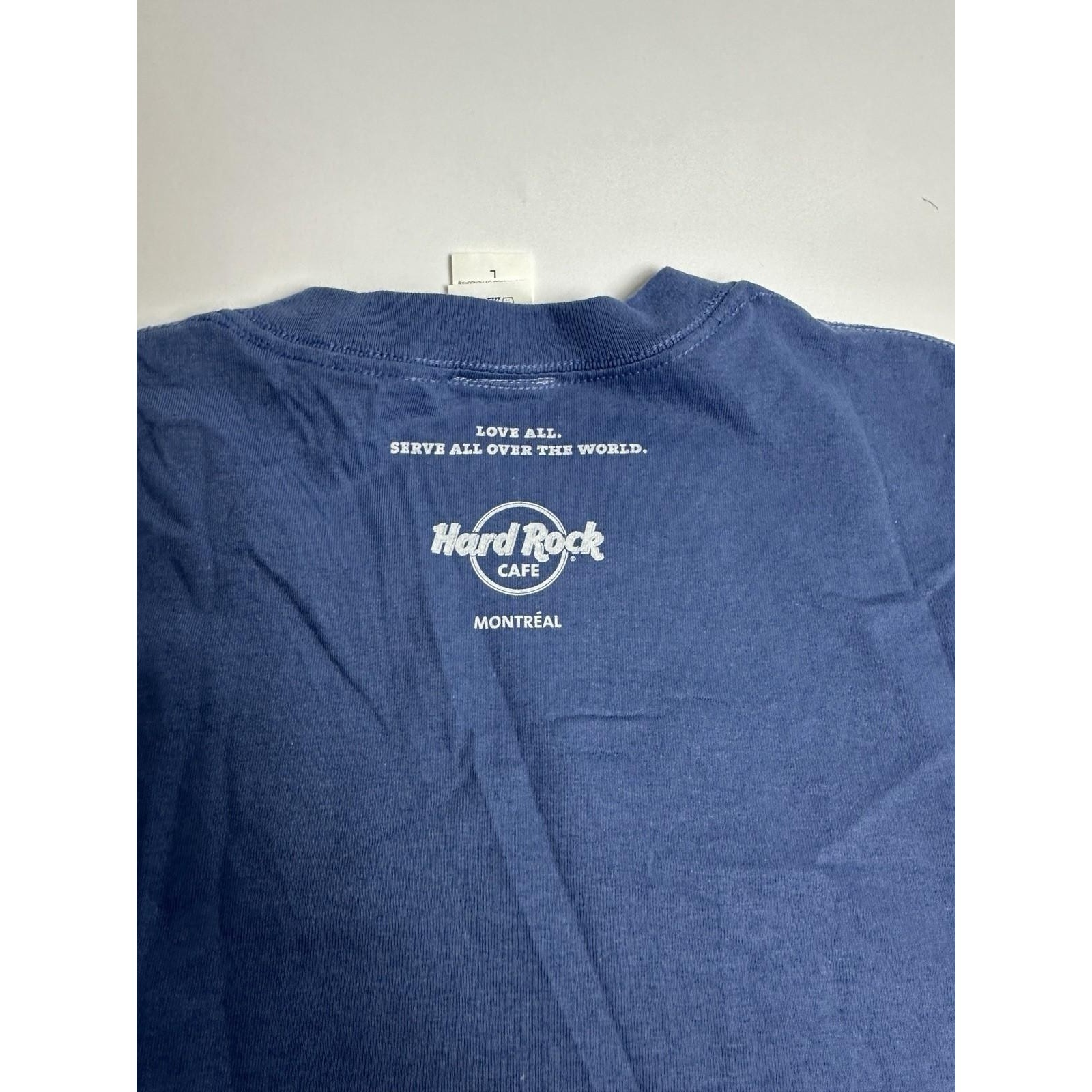 Hard Rock Cafe Canada Montreal Vtg 90s y2k Large T-SHIRT Men's KC gallery