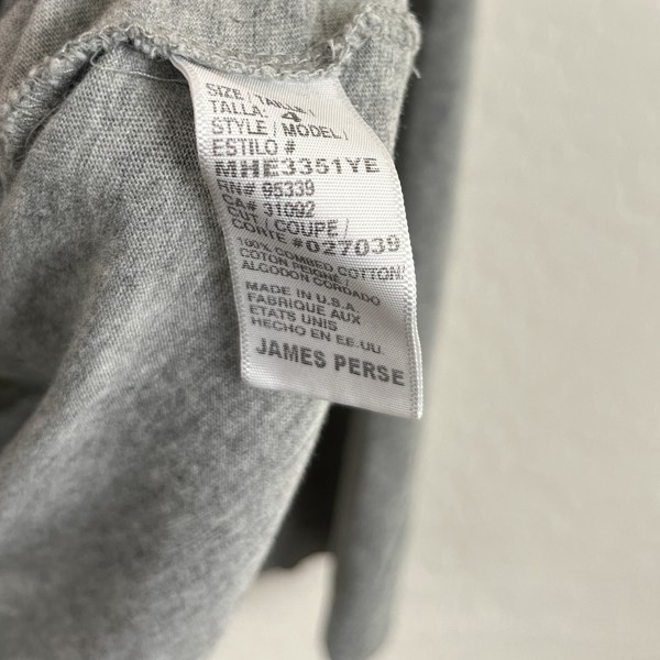 James Perse Yosemite Long Sleeve T Shirt Size 4 / XL Gray gallery