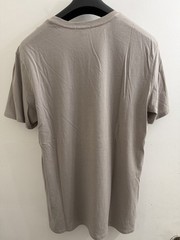 NWT Helmut Lang Men’s Gray Graphic Printed Crewneck T-Shirt Size XL 2008