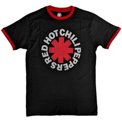 Red Hot Chili Peppers ‘Classic Asterisk’ (Black) Eco Ringer T-Shirt