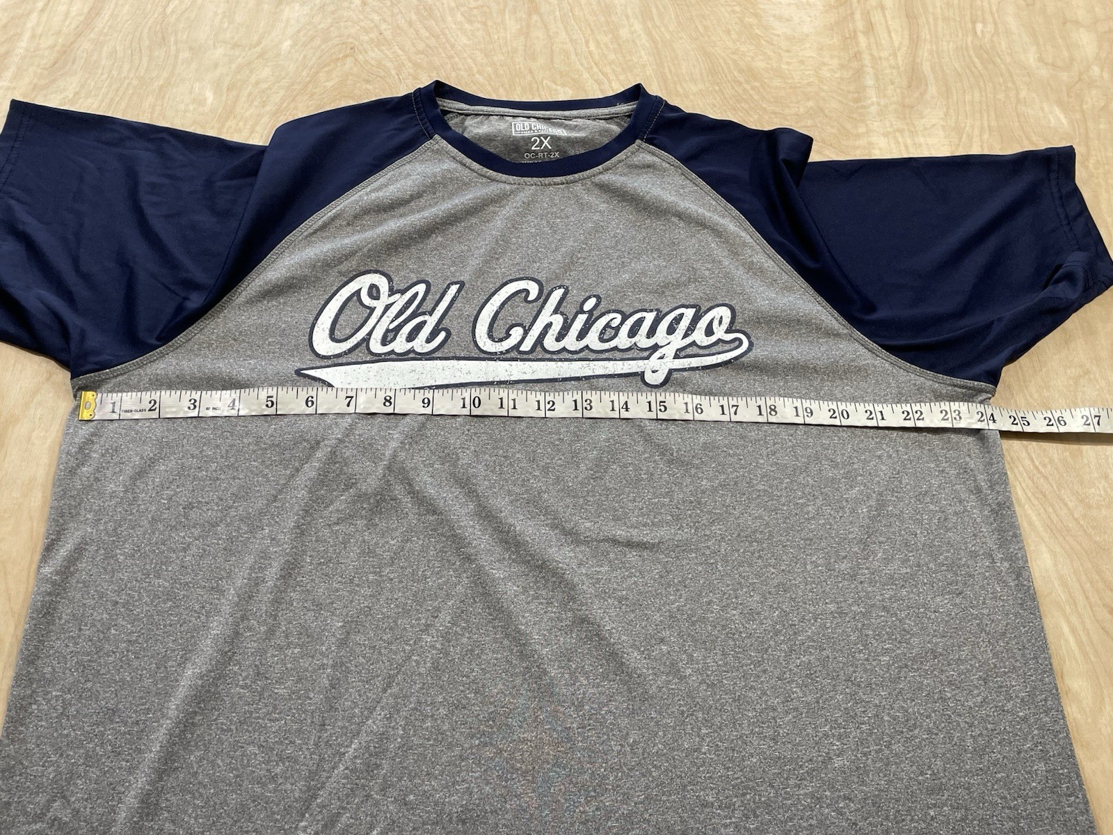 Old Chicago Pizza & Taproom Short Sleeve T-shirt Size 2X See Measurements gallery