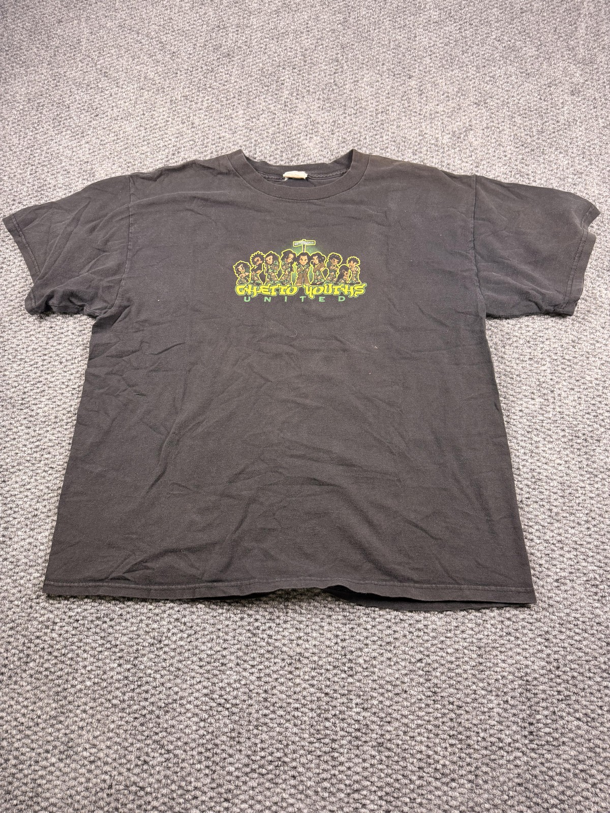 Vintage Damian Jr Gong Marley Shirt Mens XL Ghetto Youths Halfway Tree 2000s