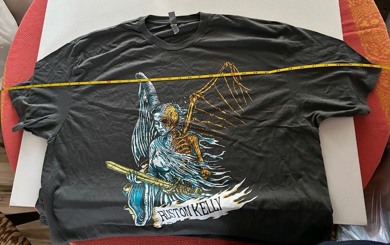 Short-sleeved T-shirt Ruston Kelly, Angel Of Death Tee gallery