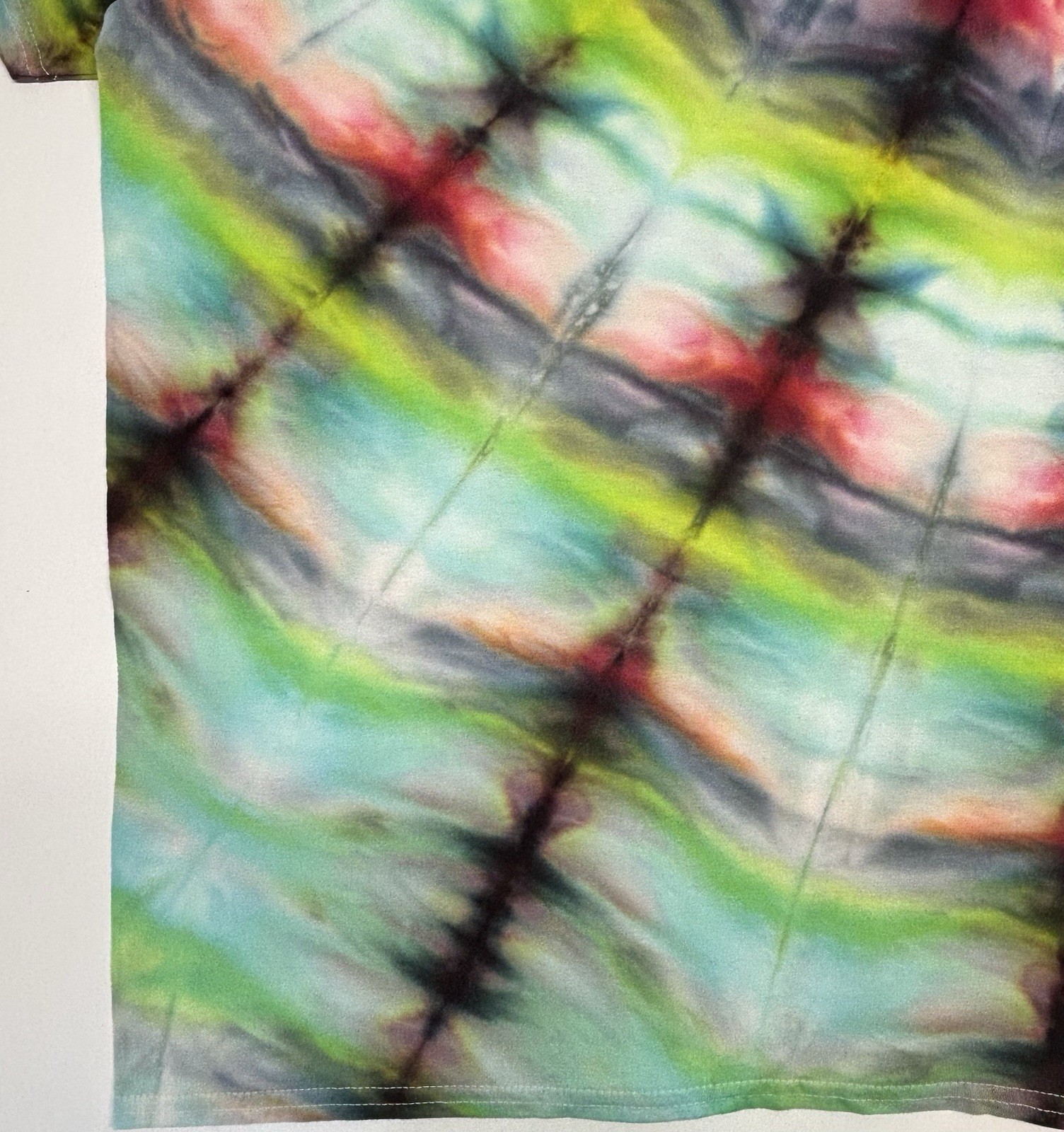 Handmade Ice Tie Dye Unisex T-Shirt Size XL Multicolor Design Gildan Tee NEW gallery