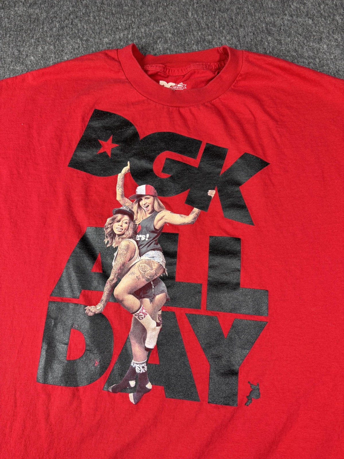 DGK Shirt Mens 2XL Red All Day Graphic Tee Skater Streetwear Urban Skate gallery