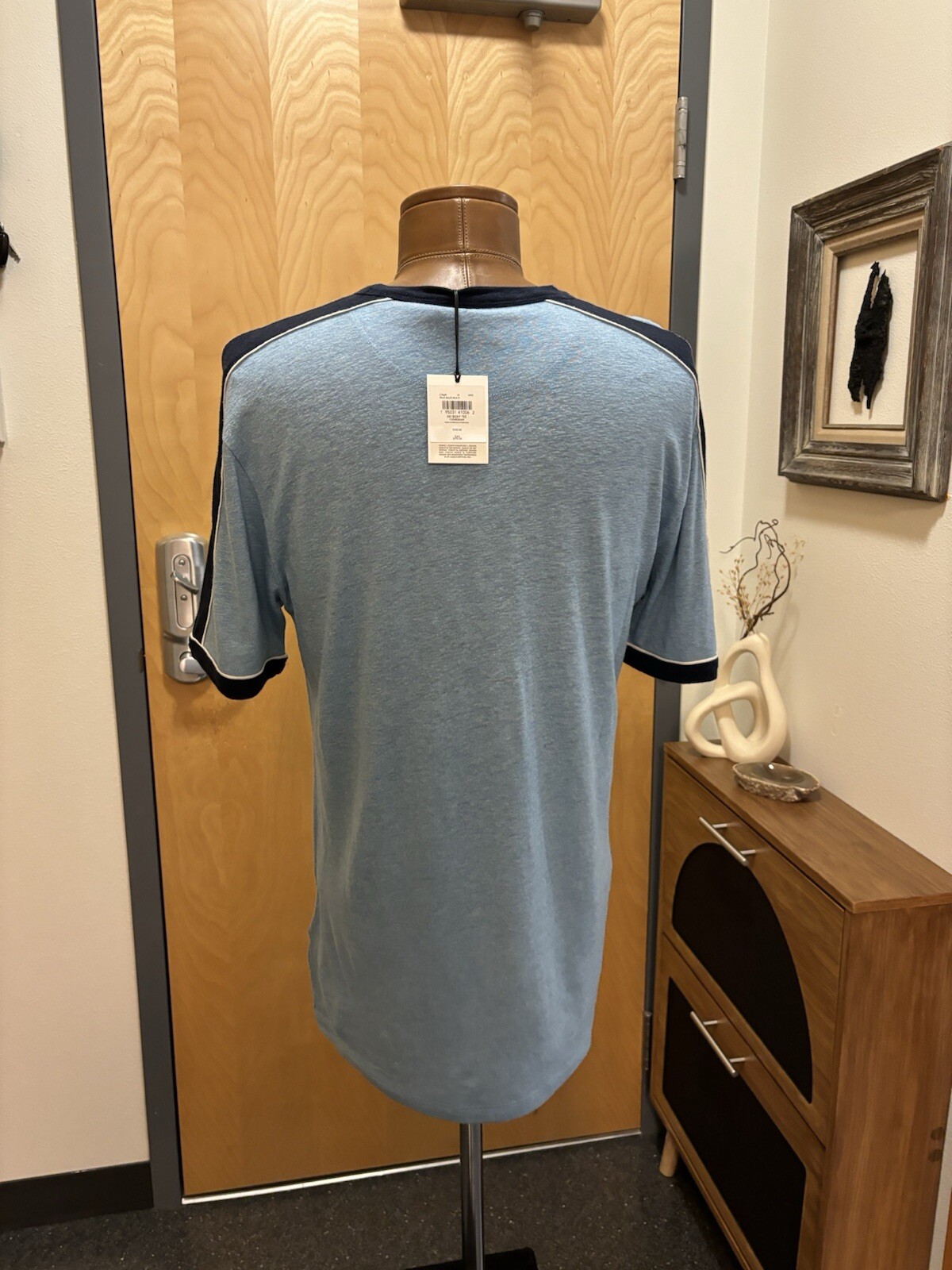 Designer COACH Brand Retro Ski Graphic T-Shirt Wool/Linen Size M (org $150) gallery