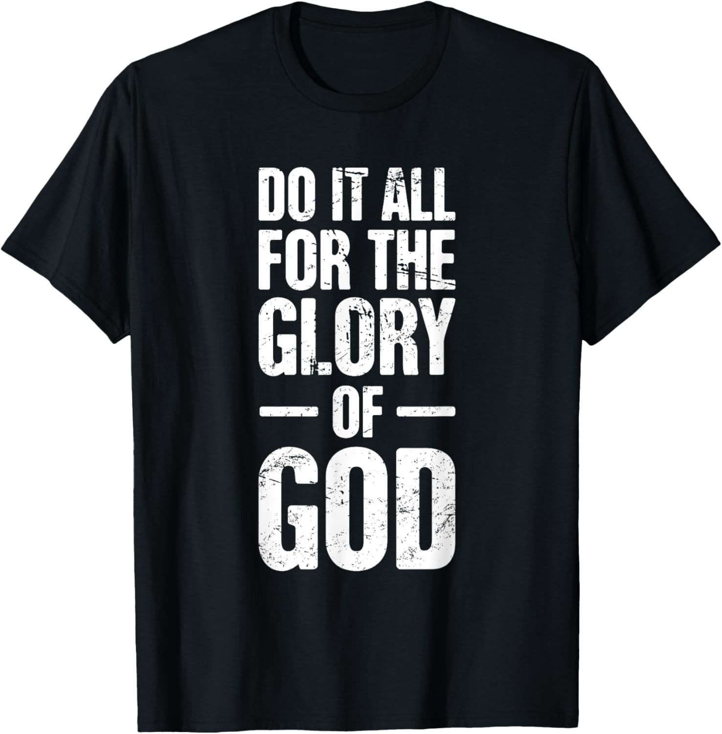 God - Funny Christian Athlete / Christian Workout T-Shirt gallery