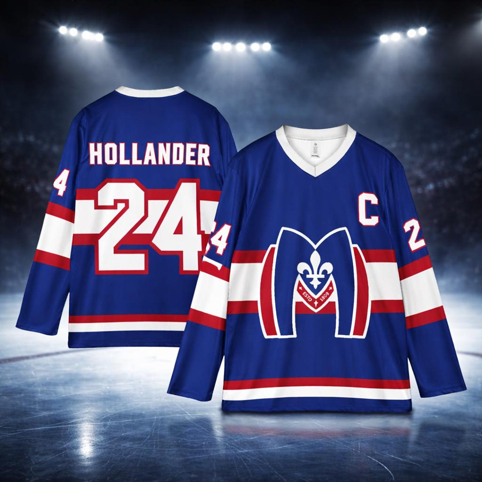 Heated Rivalry Inspired Ilya Rozanov & Shane Hollander Hockey Jersey