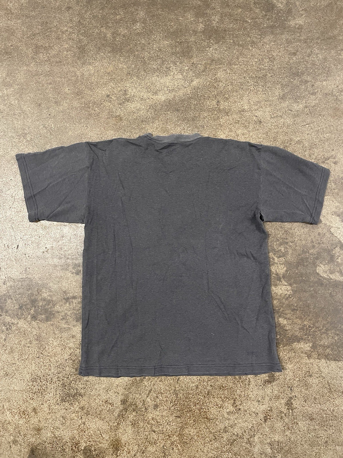 Vintage Ethiopia T Shirt Black Size Medium Lion Of Judah Faded gallery