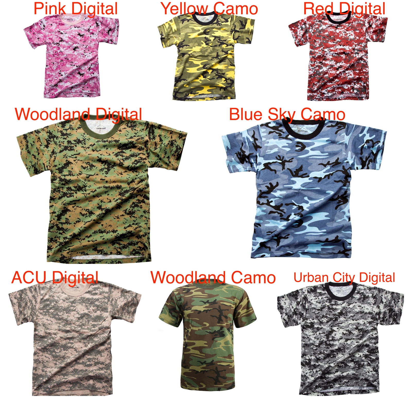 Mens Army Military Style Gym Training Running Outdoor Boot Camp Camo T-shirt Tee gallery