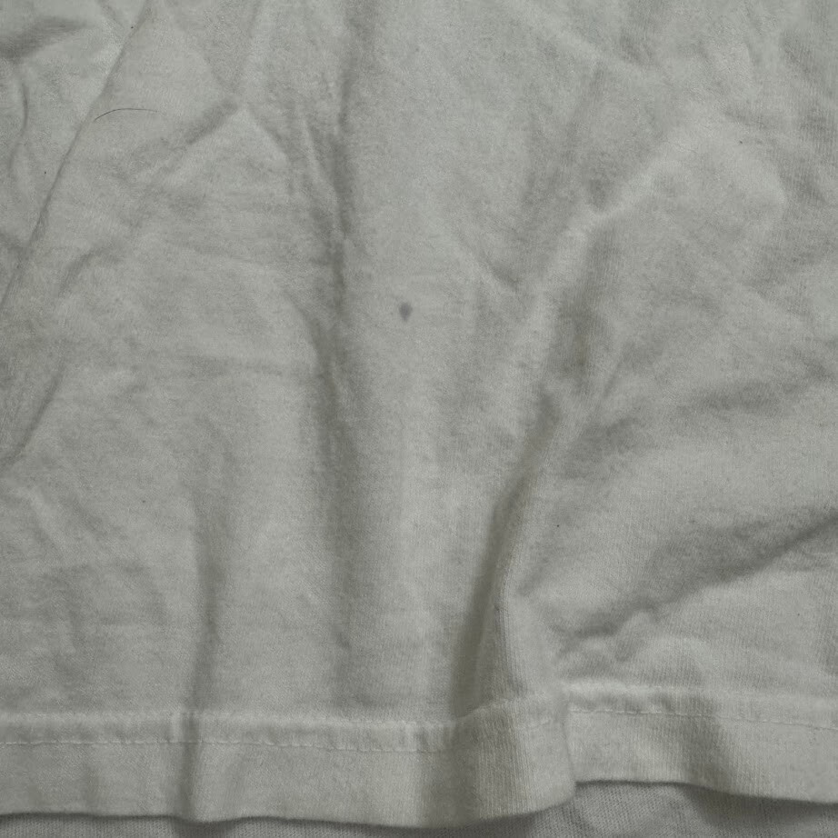 Richardson Vaseline Tee Cotton Crew Neck Print Short Sleeve Large WHITE gallery