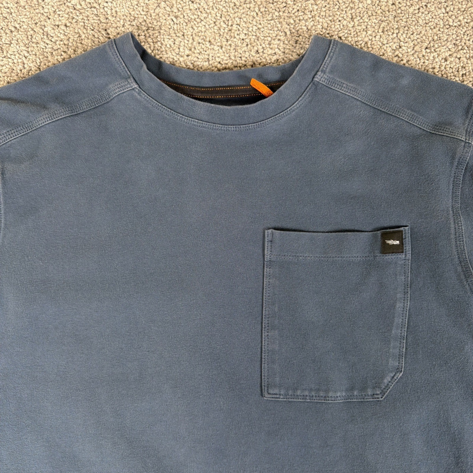 Sitka Gear Shirt Mens L Marine Blue Foothills Long Sleeve Crew Stretch Hunting gallery
