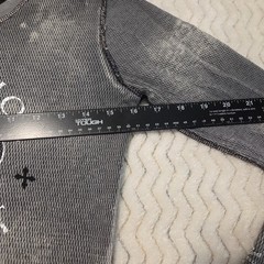 Y2K Affliction Live Fast Reversible Thermal Shirt Mens XS Made In USA See Pics